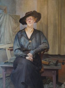 Kunstnerens kone
